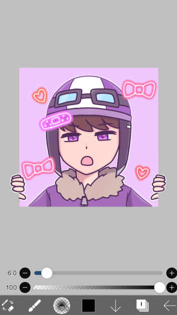 🎀(⑉︎¬ ¬)なんで他の女からアイテムもらうの？