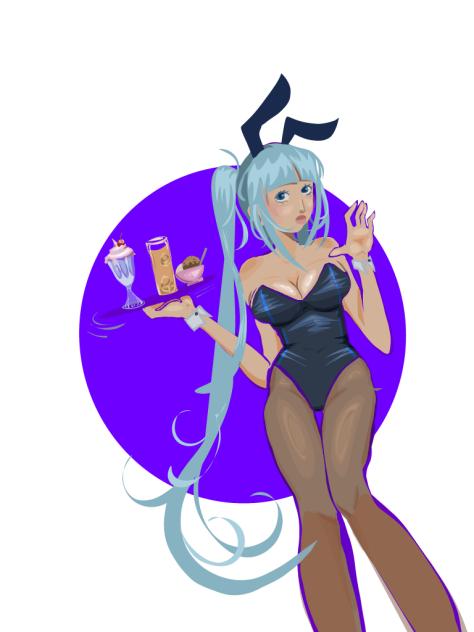Bunny girl miku