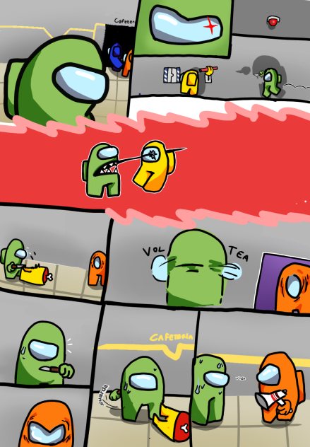 among us comic
