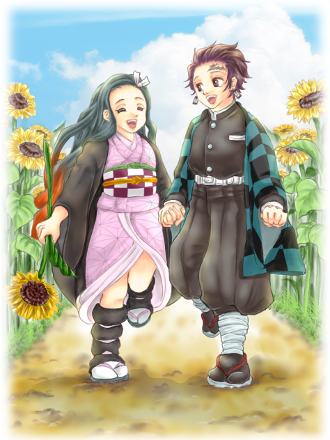 鬼滅の刃　炭治郎と禰󠄀豆子