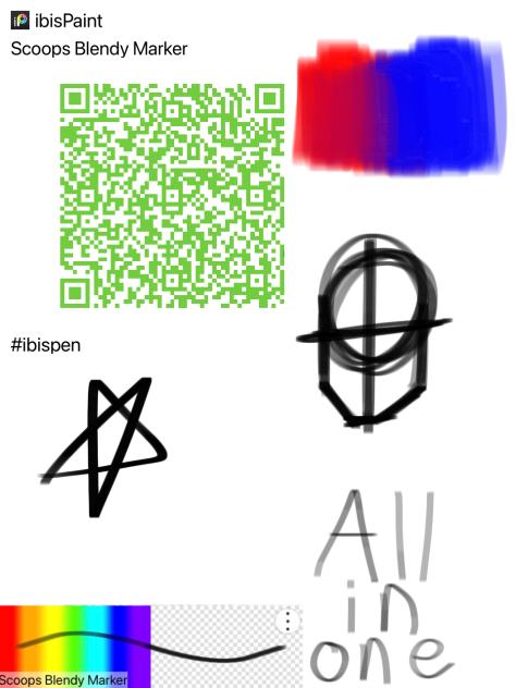 Scoops Blendy Marker