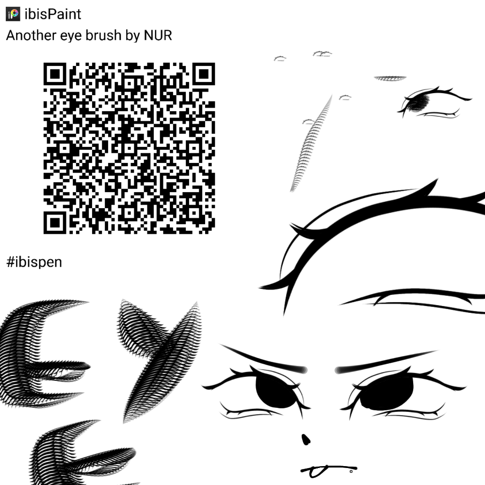 Another eye brush by NUR - ibisPaint