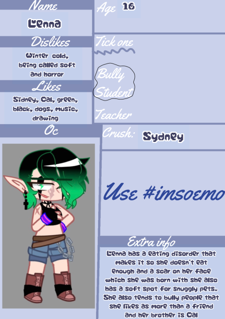 #imsoemo 2