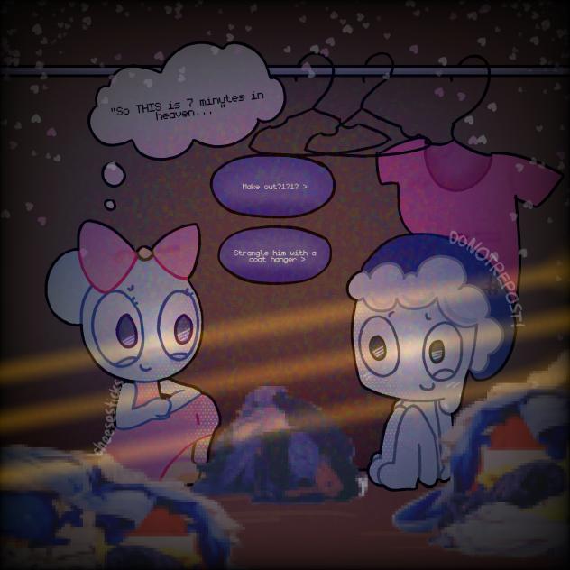 7 minutes in heaven (oc x canon)