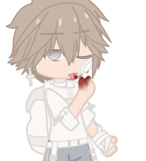 Thats strawberry not blood lol