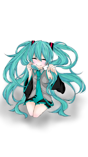 初音ミク自分で塗ってみた