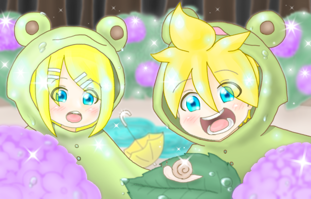 雨の日の発見！