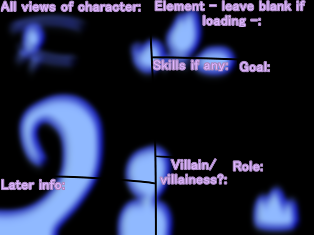 A sheet for a future comic