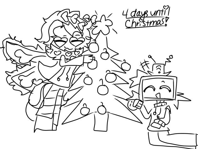 4 days till christmas! 🎄