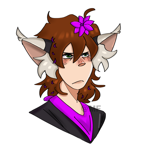 Art trade I did w someone on tiktok