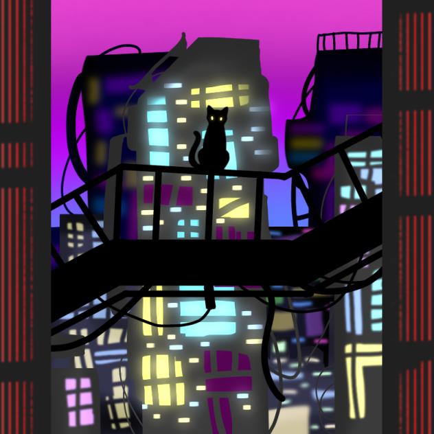 City view #lgbtqallience - ibisPaint