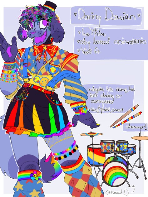 Daring Damian 💙🌈🐶