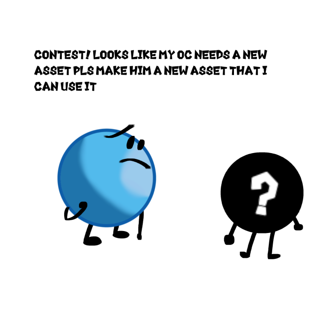 Give my oc a new asset!