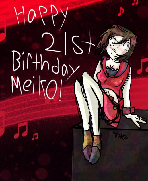 MEIKO Birthday Fanart =D