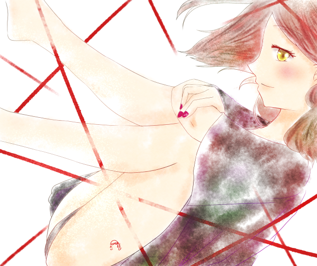 ポーズ練習落書き