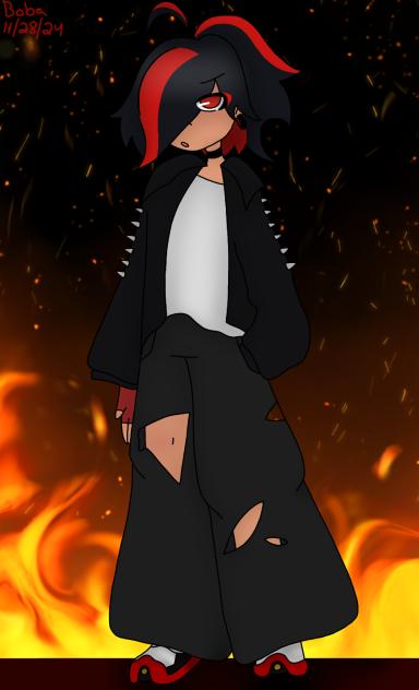 Shadow! (how I imagine him as a human)