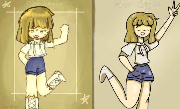 I draw you draw with Azra Azra