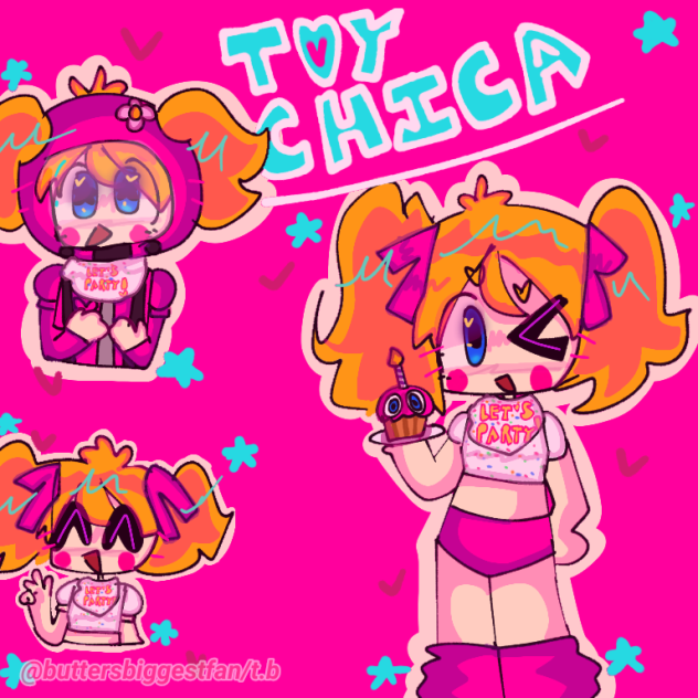 TOY CHICA!!!! ♡♡