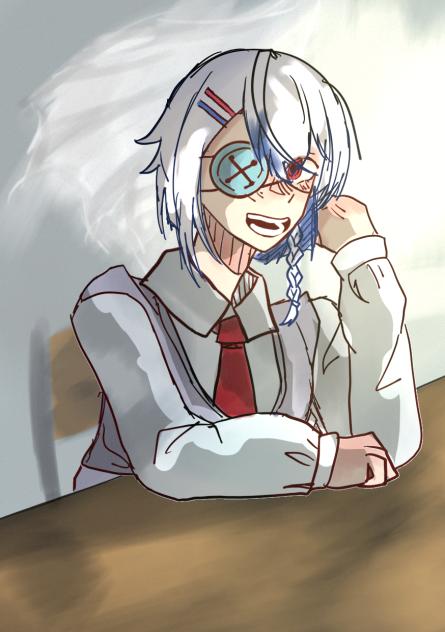 リクエストの品　♥️🩵👔