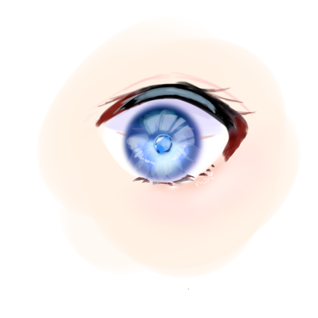 クリスタルな目 Ibispaint