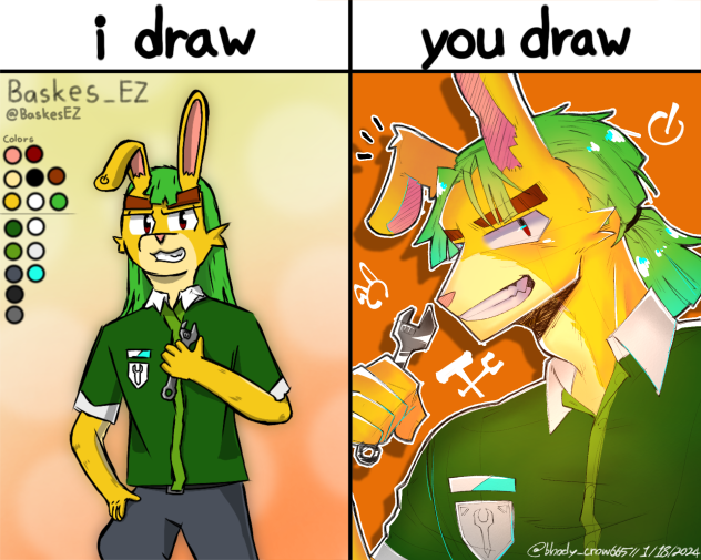 I draw You draw with Baskes_EZ