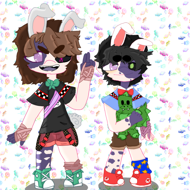 Fan Art for Evan both kids