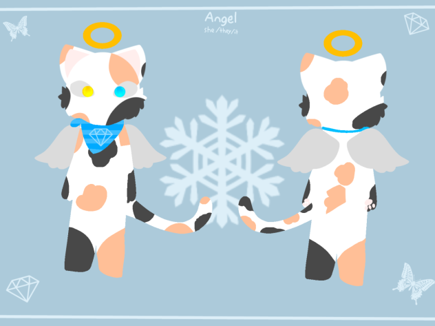 Angel ref sheet - ibisPaint
