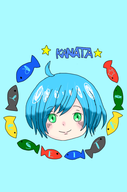 深海奏汰くん。友人のアイコン用。