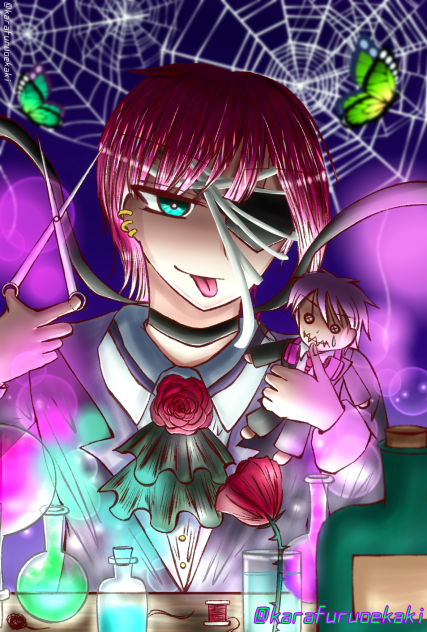 赤黒い薔薇とポイズン