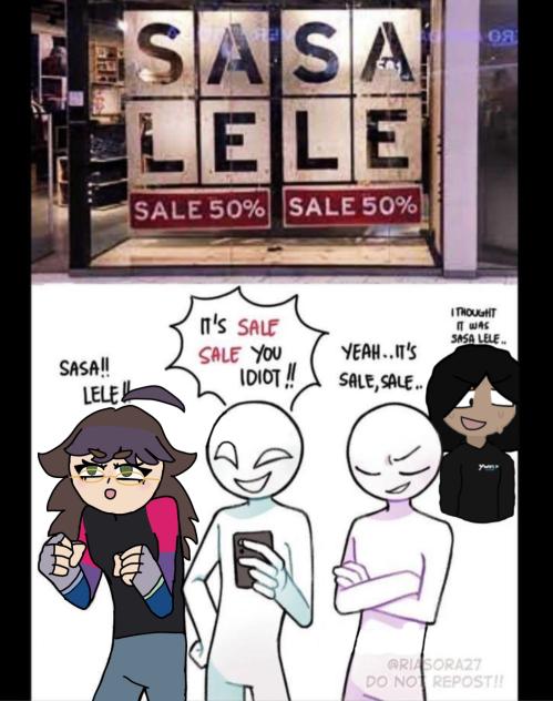 Sale Sale or Sasa Lele Collab