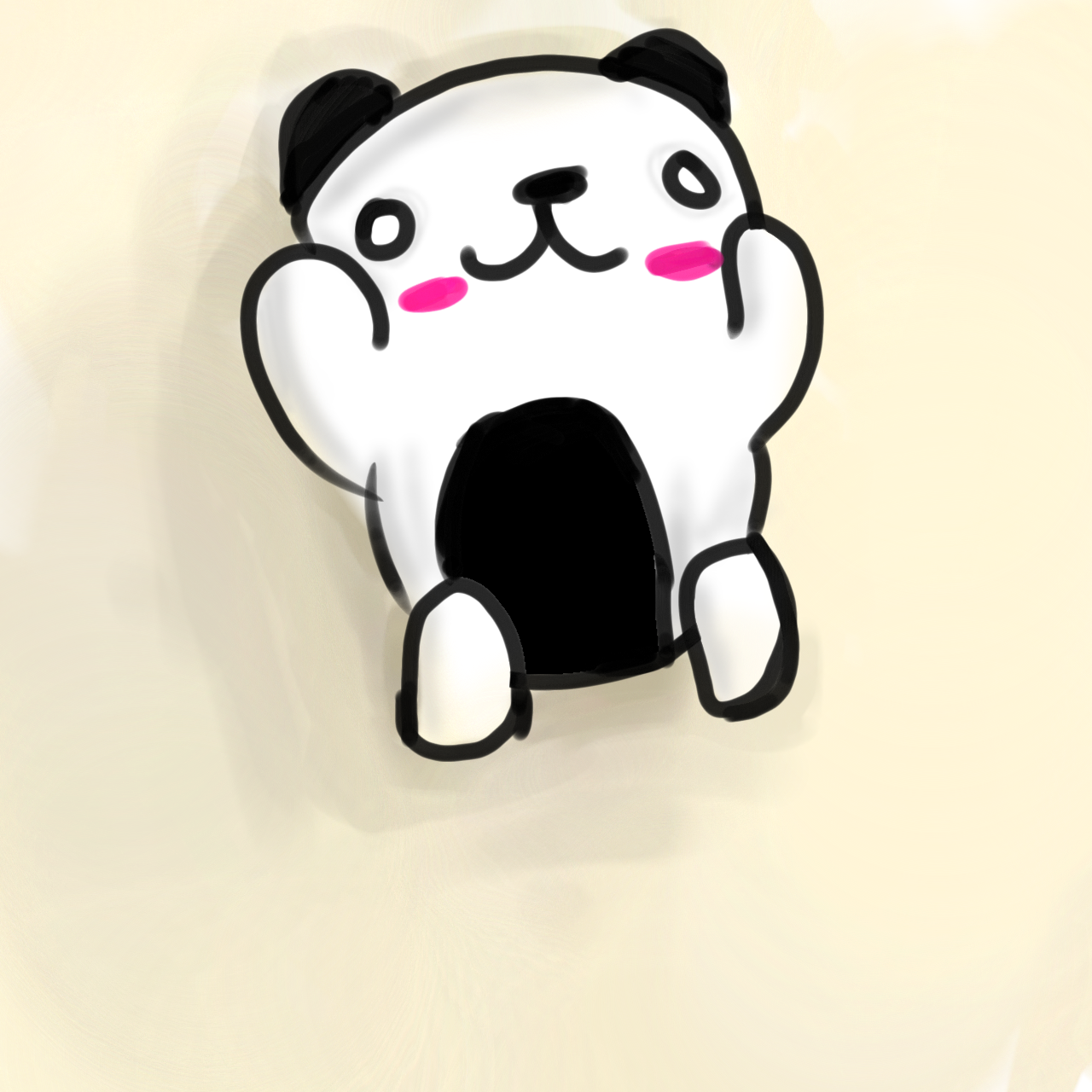 A panda - ibisPaint