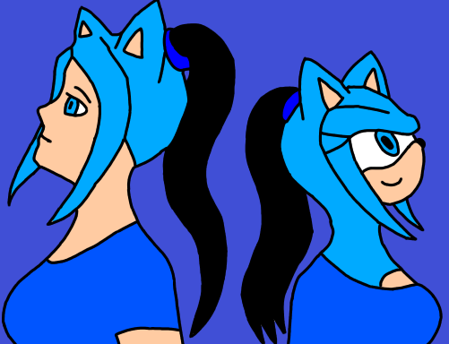 Becky's Human And HedgeHog Sides