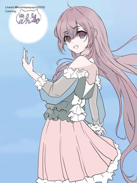 塗らせていただきました！