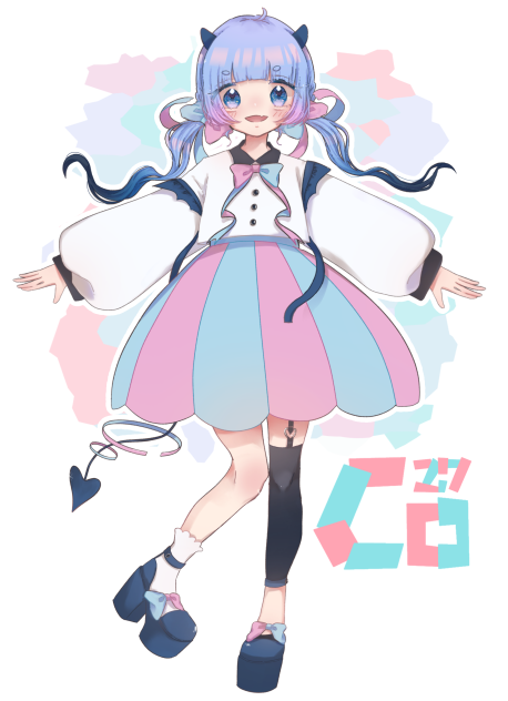 Co🩵🩷コバルトちゃん【元素擬人化】