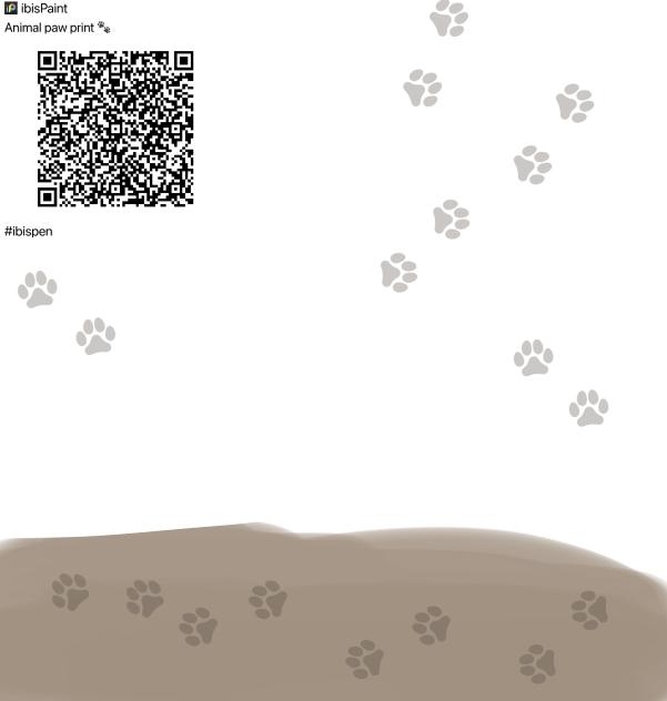 Animal paw print 🐾