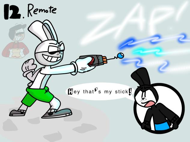 Inktober 2024 day 12. Remote