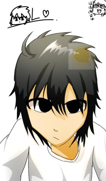 カメラ目線のLくん