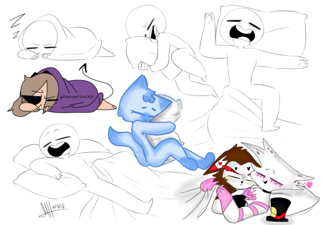 Sleeping collab