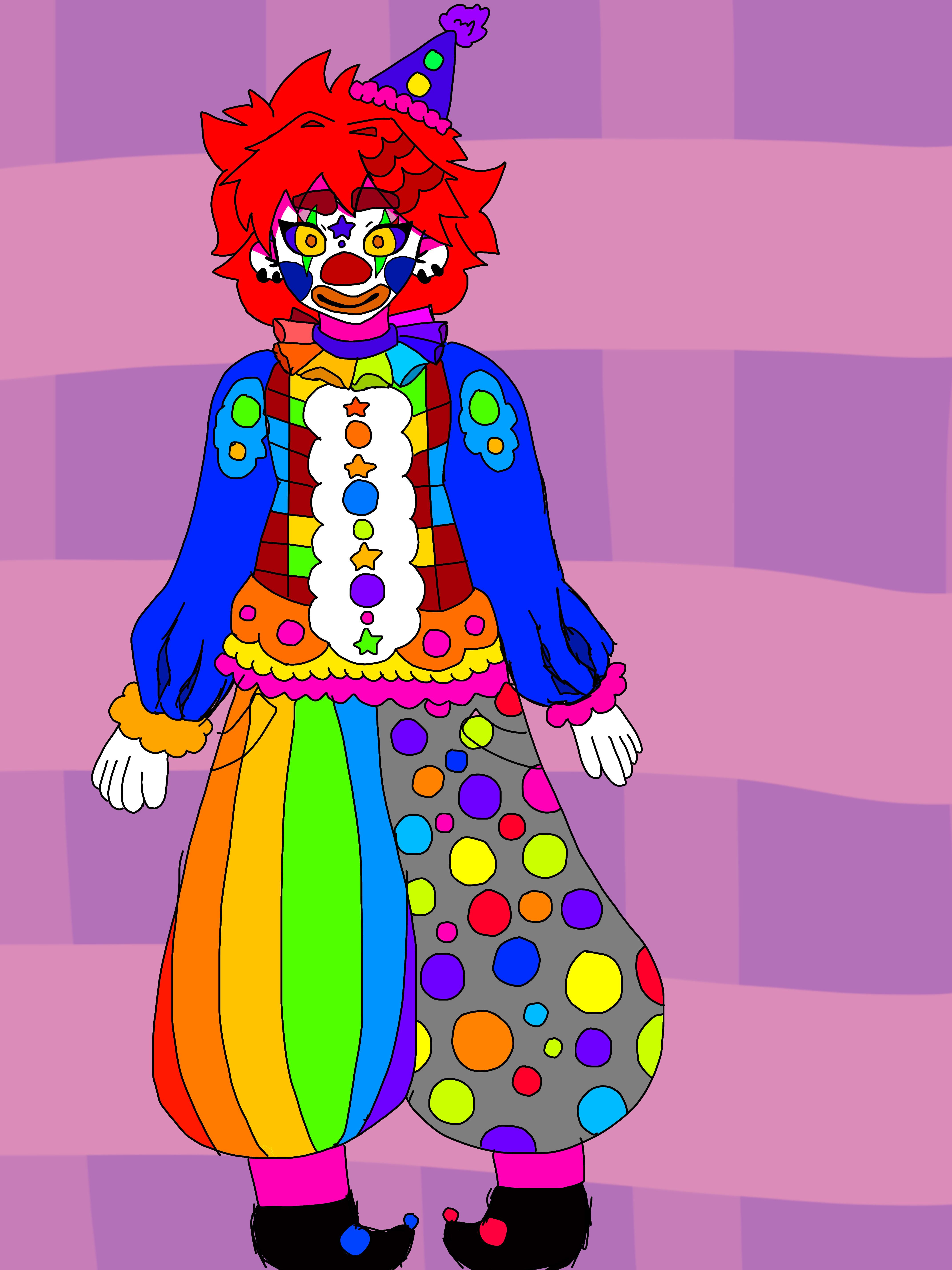 Clown silly - ibisPaint
