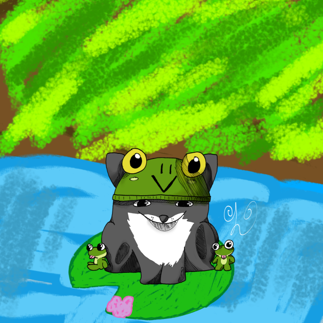 eyatrigod after befriending frogs