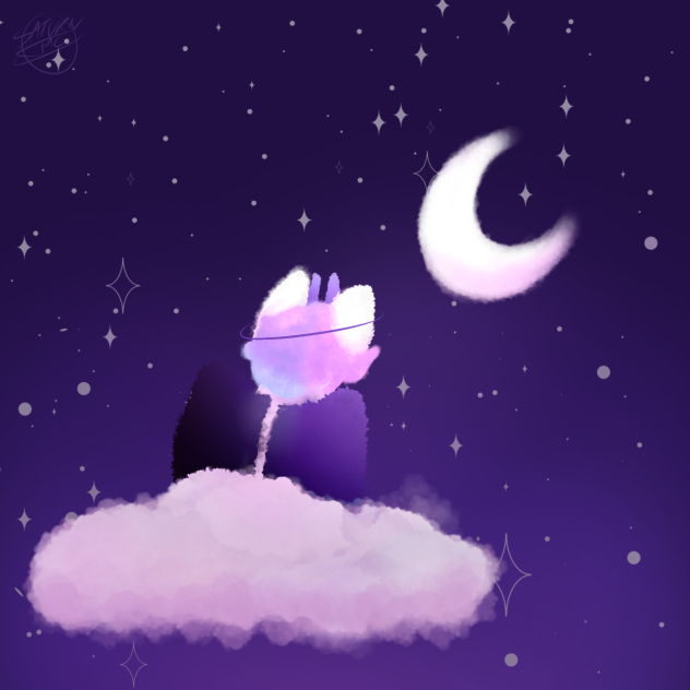 Moon gaze