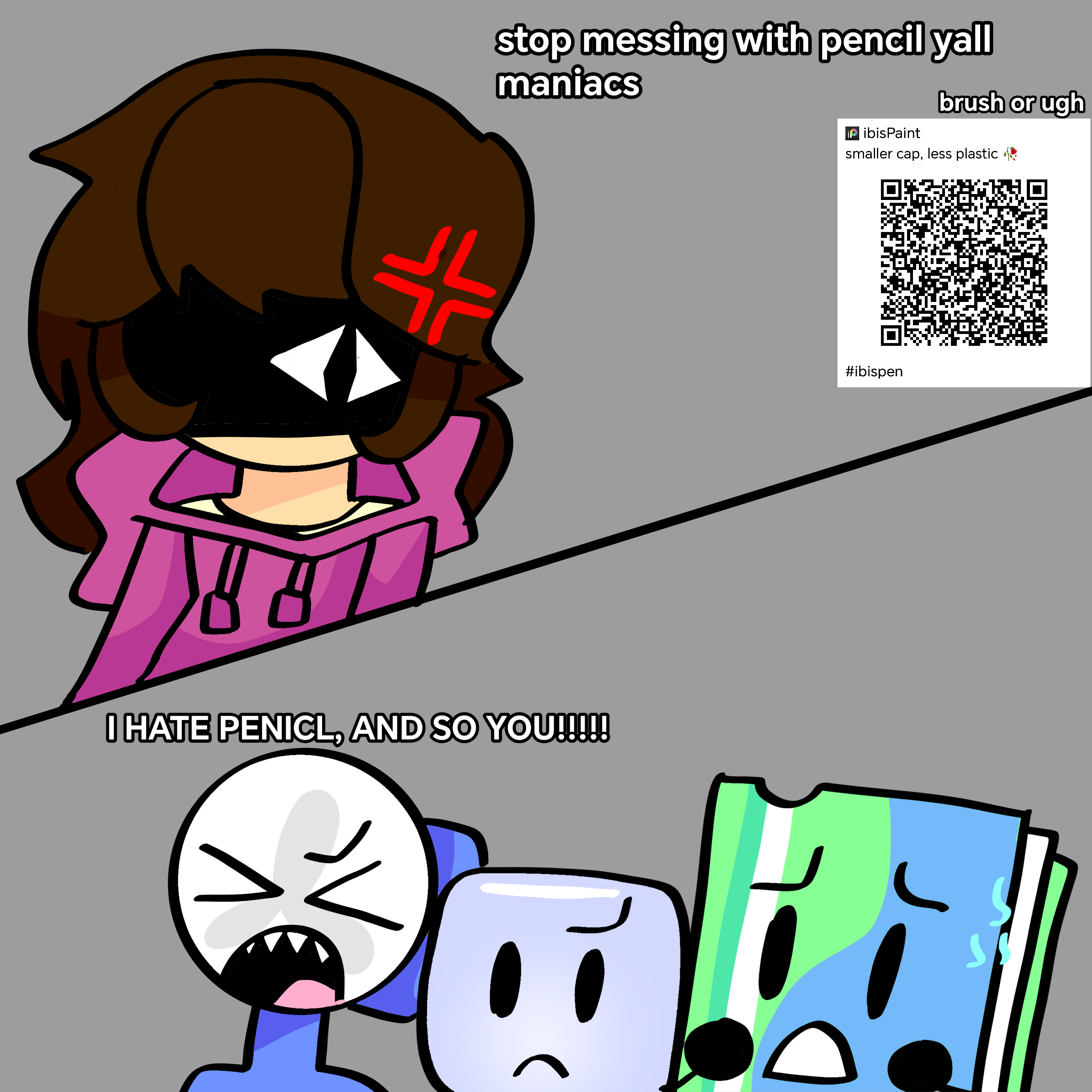 objects in Bfdi THAT I HAVE BEEF ON - ibisPaint
