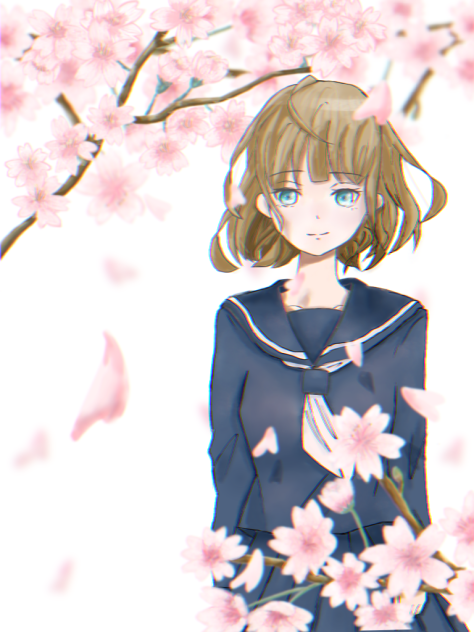 想い舞う花