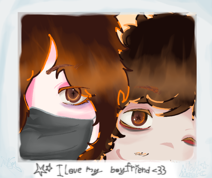 I love my boyfriend☆ - ibisPaint