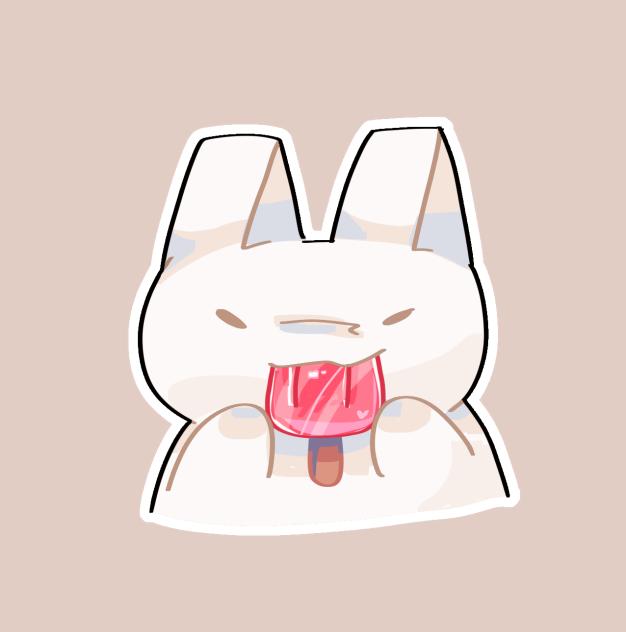 Gubby eat ice cream
