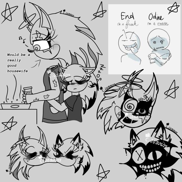 Odine&End Doodles