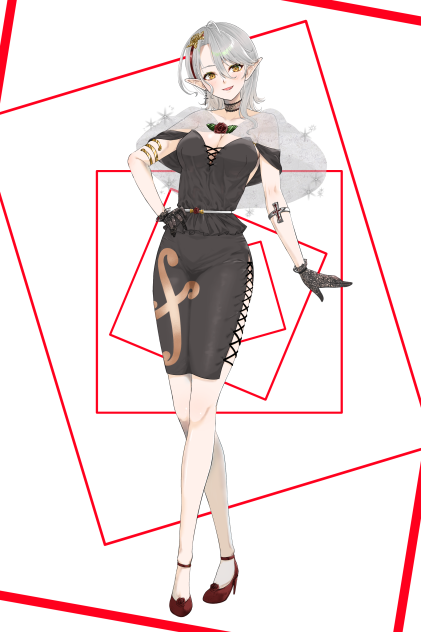 依頼イラスト「ドレス」