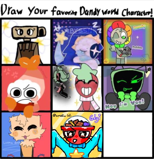 dandy’s world collab - ibisPaint