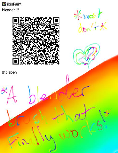 Blender brush that actually works