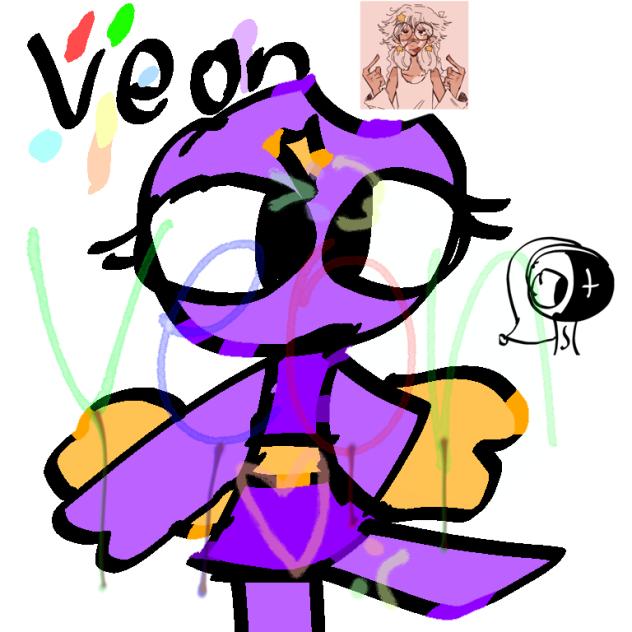 my dandys world oc moon!